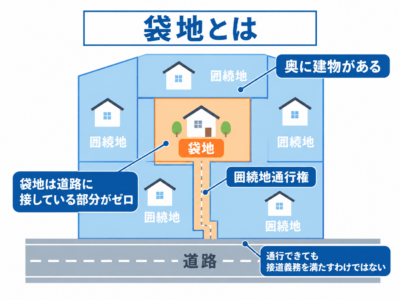 袋地とは