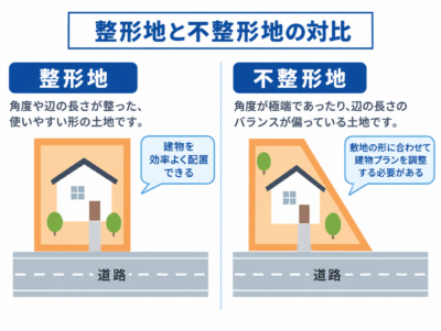 不整形地の定義